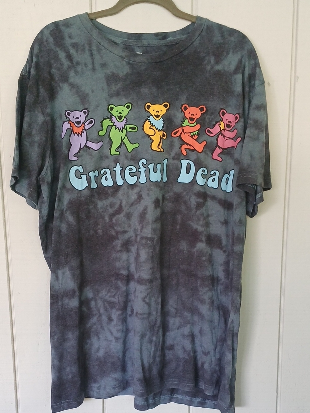 Grateful Dead Tie-Dye Dancing Bears Band Tee Size XXL